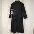 シンプルブラック SIMPLE BLACK カットオフデザイントレンチコート レディース import:S