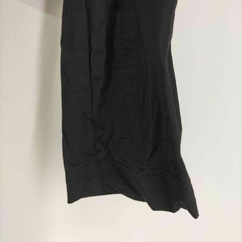 シンプルブラック SIMPLE BLACK カットオフデザイントレンチコート レディース import:S