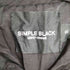 シンプルブラック SIMPLE BLACK カットオフデザイントレンチコート レディース import:S