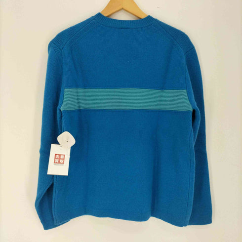 ギャップ Gap 00S OLD ボーダー Vネック ウール ニット メンズ import:XS