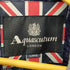 アクアスキュータム AQUASCUTUM 3B リネン混 ストライプジップアップテーラードジャケット メンズ JPN:L