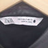 ザラ ZARA Faux Leather Shirt レディース import:S