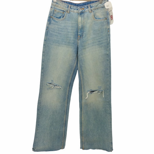 ザラ ZARA y2k 5p wide signature denim ワイドカットオフデニム メンズ