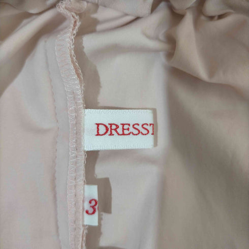 ドレステリア DRESSTERIOR ウエストベルト付き ワイドハーフパンツ レディース