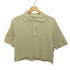 オーラリー AURALEE 23SS SUPER FINE COTTON PIQUE SHORT POLO レディース JPN:1