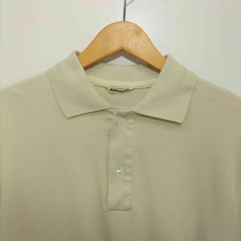 オーラリー AURALEE 23SS SUPER FINE COTTON PIQUE SHORT POLO レディース JPN:1