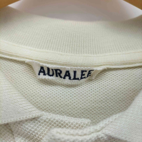 オーラリー AURALEE 23SS SUPER FINE COTTON PIQUE SHORT POLO レディース JPN:1