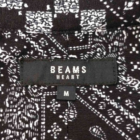 ビームスハート BEAMS HEART オープンカラーペイズリーシャツ メンズ JPN:M