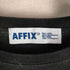 アフィックス AFFIX STANDARDISED LOGO LONG SLEEVE TEE クルーネック プリントロングカットソー メンズ JPN:M