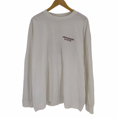 アバクロンビーアンドフィッチ Abercrombie & Fitch 両面刺繍 クルーネックカットソー メンズ JPN:XL