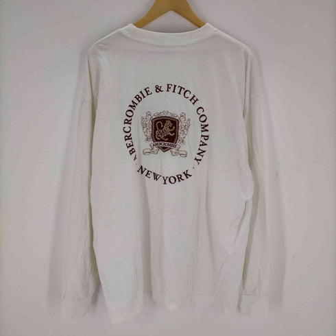 アバクロンビーアンドフィッチ Abercrombie & Fitch 両面刺繍 クルーネックカットソー メンズ JPN:XL