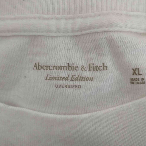 アバクロンビーアンドフィッチ Abercrombie & Fitch 両面刺繍 クルーネックカットソー メンズ JPN:XL