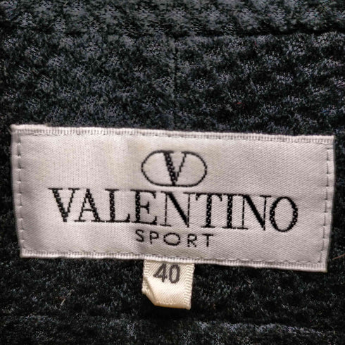 バレンティノスポーツ VALENTINO SPORT 裏地メッシュ サイドラインナイロンジャケット メンズ US:40