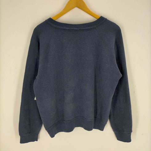 80~90s UNITED STATES NAVY プリントラグランスウェット メンズ