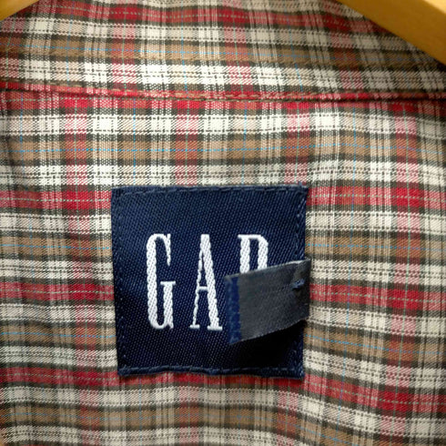 ギャップ Gap 00S 01SS チェック柄ボタンダウンシャツ メンズ JPN:S