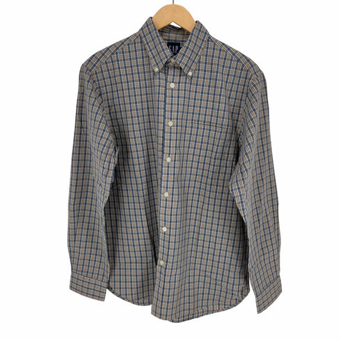 ギャップ Gap 01SS チェック柄ボタンダウンシャツ メンズ JPN:S