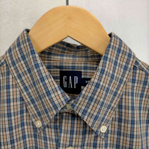 ギャップ Gap 01SS チェック柄ボタンダウンシャツ メンズ JPN:S