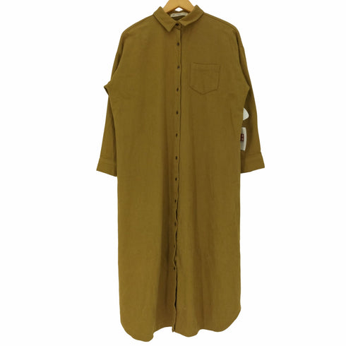 ラウンジドレス ガリャルダガランテ Loungedress GALLARDA GALANTE コットン シャツ L/S ワンピース レディース FREE