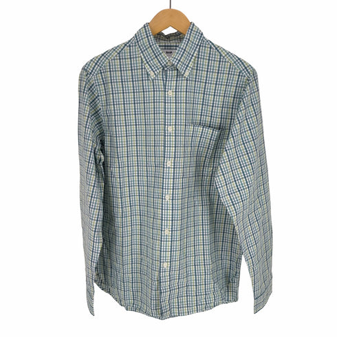 ギャップ Gap 00S 02SS チェック柄ボタンダウンシャツ メンズ JPN:S