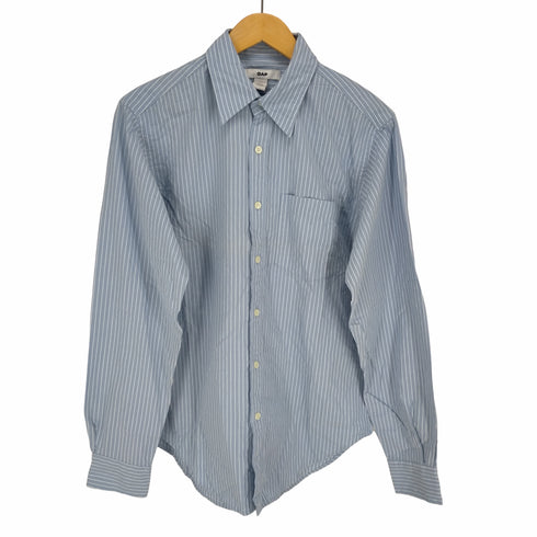 ギャップ Gap 00S 02SS ストライプコットンシャツ メンズ JPN:S