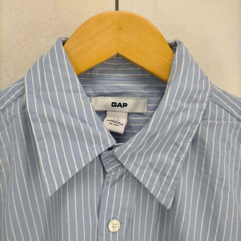 ギャップ Gap 00S 02SS ストライプコットンシャツ メンズ JPN:S