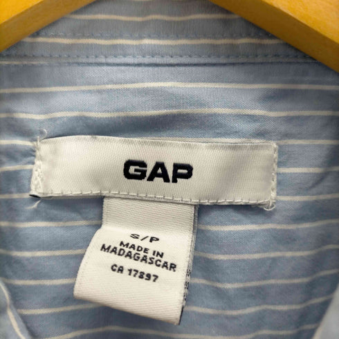 ギャップ Gap 00S 02SS ストライプコットンシャツ メンズ JPN:S