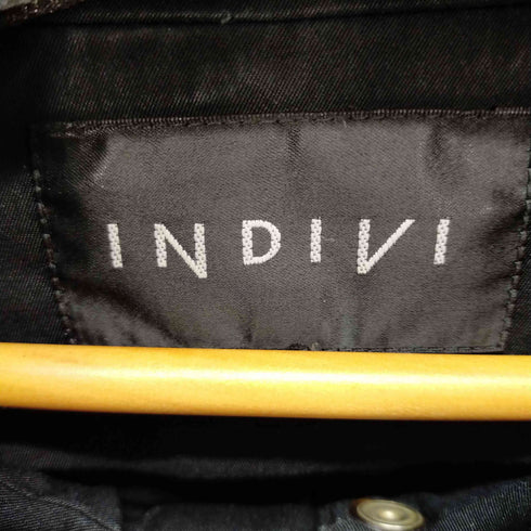 インディヴィ INDIVI モッズコート レディース