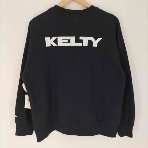 ケルティ KELTY 22AW 別注 ロゴ 裏毛 スウェット プルオーバー レディース JPN:L