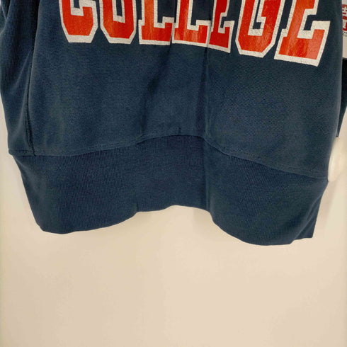 チャンピオン Champion 90s USA製 刺繍タグ 3段プリント UTICA COLLEGE REVERSE WEAVE リバースウィーブ メンズ JPN:L