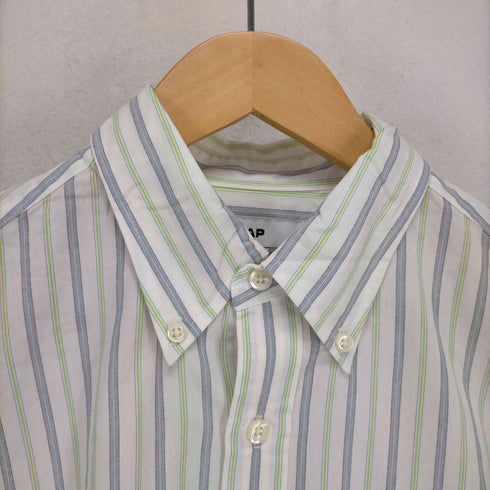 ギャップ Gap 00S 02SS マルチストライプコットンボタンダウンシャツ メンズ JPN:S
