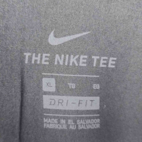 ナイキ NIKE DRI-FIT RUNNING フロントプリント クルーネックTシャツ メンズ import:XL
