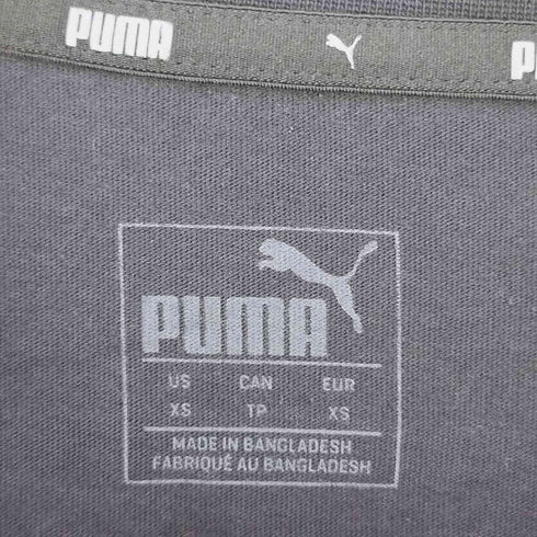 プーマ PUMA ロゴプリント サッカーチームロゴ クルーネックTシャツ メンズ import:XS