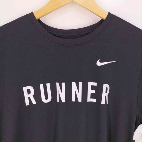 ナイキ NIKE DRI-FIT RUNNER ランナー プリント クルーネックTシャツ メンズ import:XL