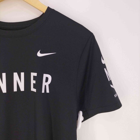 ナイキ NIKE DRI-FIT RUNNER ランナー プリント クルーネックTシャツ メンズ import:XL