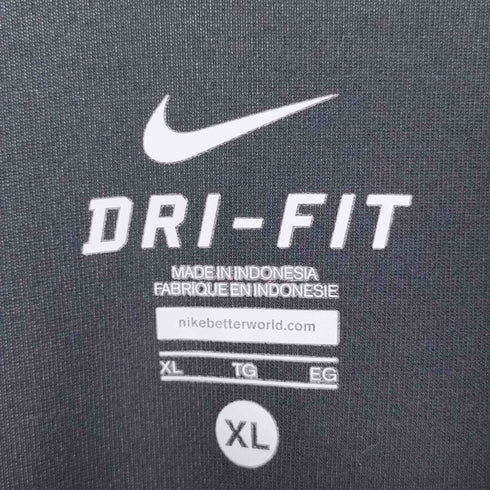 ナイキ NIKE DRI-FIT RUNNER ランナー プリント クルーネックTシャツ メンズ import:XL