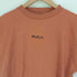 ルーカ RVCA フロントロゴ刺繍 アームロゴライン クルーネックカットソー レディース FREE