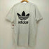 アディダスオリジナルス adidas Originals 80s USA製 万国旗タグ シングルステッチ トレフォイルロゴクルーネックTシャツ メンズ import:L