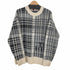 トミーヒルフィガー TOMMY HILFIGER oversized fit bold check sweater メンズ import:S
