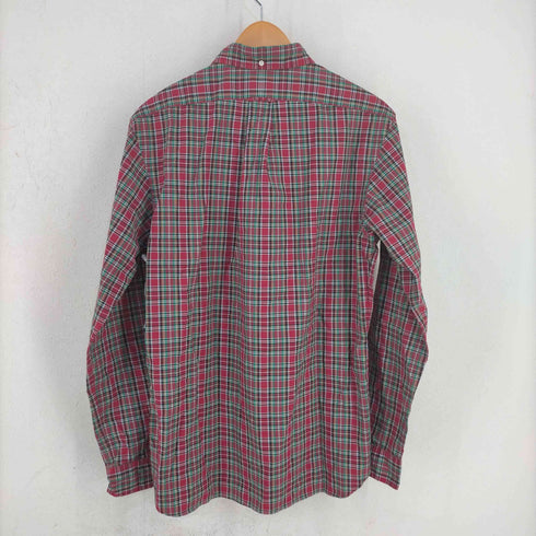 ラルフローレン RALPH LAUREN フラップ タータンチェック BDシャツ メンズ import:M