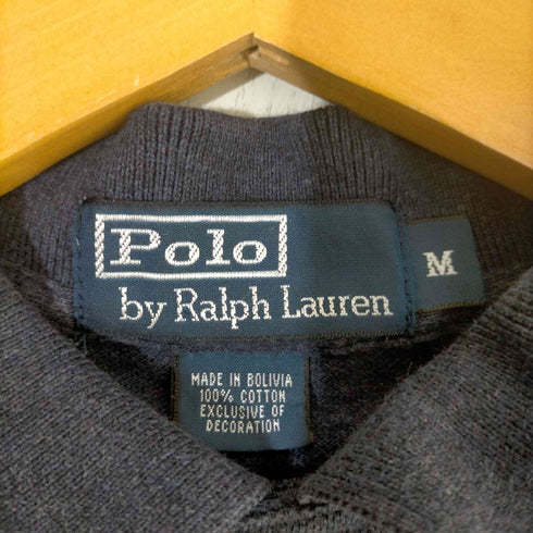 ポロバイラルフローレン Polo by RALPH LAUREN ポニー刺繍 ポロシャツ メンズ import:M