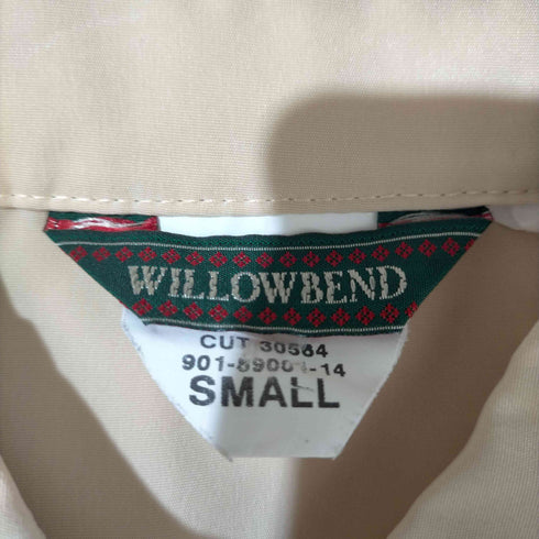 willowbend USA製 三角タグ フリンジシャツ レディース JPN:S