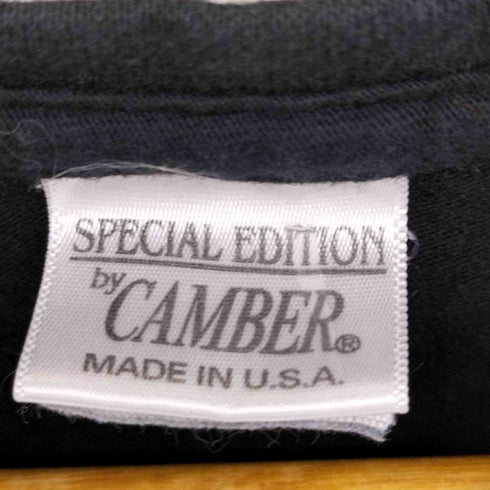 スペシャルエディションバイキャンバー SPECIAL EDITION by CAMBER バックプリント Vネック ヘヴィーウェイト ポケット Tシャツ メンズ