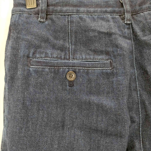 ユニクロイネスドラフレサンジュ UNIQLO INES DE LA FRESSANGE デニムタックワイドパンツ レディース 61cm