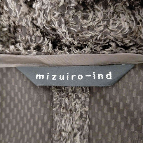 ミズイロインド mizuiro ind シャギーカットソー レディース