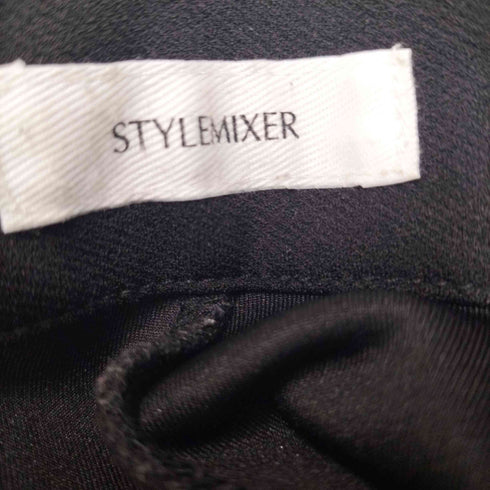 スタイルミキサー STYLEMIXER センターシームストレッチパンツ レディース JPN:S