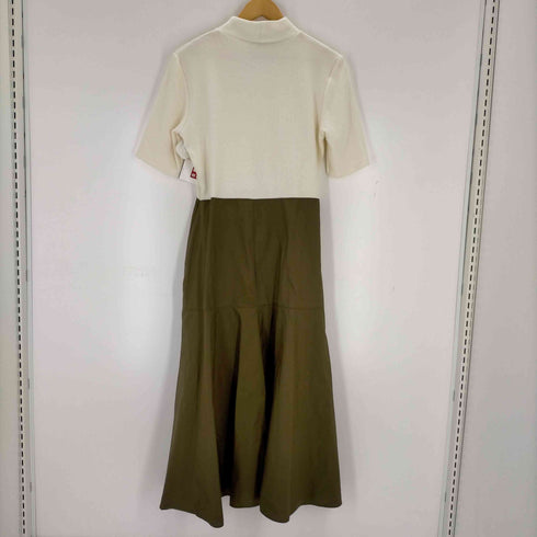 ザラ ZARA DRESS WITH MATCHING POCKETS ドッキングワンピース レディース JPN:L