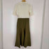 ザラ ZARA DRESS WITH MATCHING POCKETS ドッキングワンピース レディース JPN:L