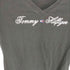 トミーヒルフィガー TOMMY HILFIGER Y2K Vネック ラインストーンTシャツ レディース S/P