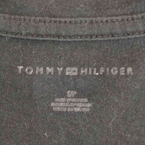 トミーヒルフィガー TOMMY HILFIGER Y2K Vネック ラインストーンTシャツ レディース S/P