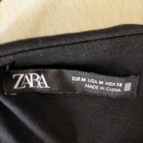 ザラ ZARA サイドギャザーキャミワンピース レディース JPN:M